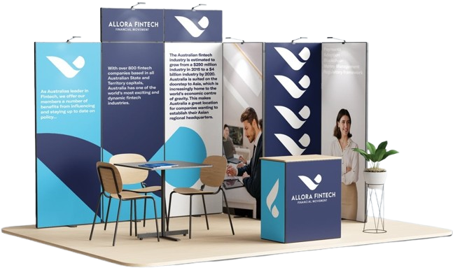 exhibition stand design 47 transparent - Pixelo Design Australia